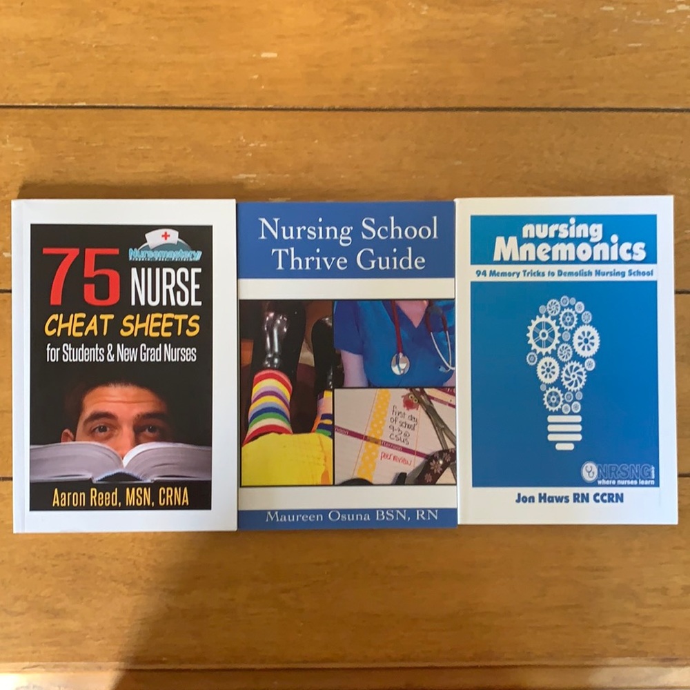 Nursing school books